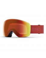 Smith Optics Skyline Goggle - Clay Red + ChromaPop Everyday Red Mirror Lens