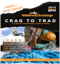 Crag to Trad: A Clinic on Traditional Rock Climbing
