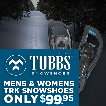 TUBBS Snowshoes 35% off retail