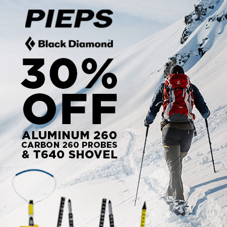 30% Off Black Diamond Peeps Select Shovels and Probes